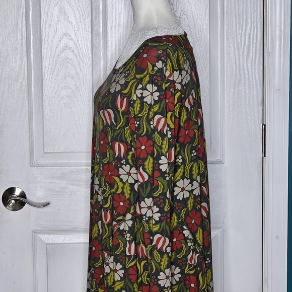 Gudrun Sjoden Floral Long Sleeve Dress M - Picture 8 of 12